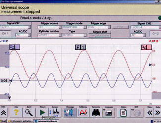 High performance universal oscilloscope