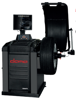 Our top of the range fully automatic and computerised wheel balancer offering extensive features and a high quality specification.