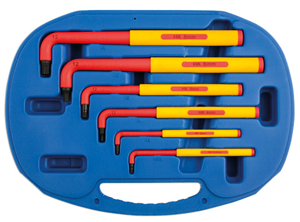 Insulated HEX Key Set Extra Long 6pc -VDE Certified