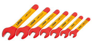VDE Certified Insulated Open End Wrench Set 7pc