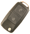 VW Style Flip 2 Button Remote VW Style Flip 2 Button Remote