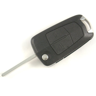 Peugeot car key 2 buttons - 206 (2002-2006) - 6554YL - without