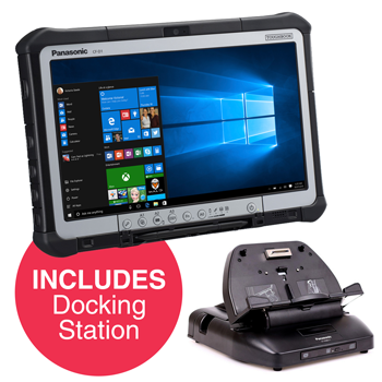 Panasonic ToughBook CF-D1 Tablet MK3 & Docking Station