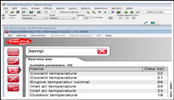 Delphi DS150e - ECU - REAL TIME DATA 