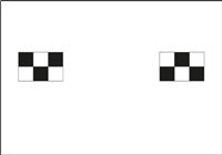 Front camera calibration panel for Nissan