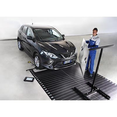 ADAS panel Positioning Mat with wheel brackets