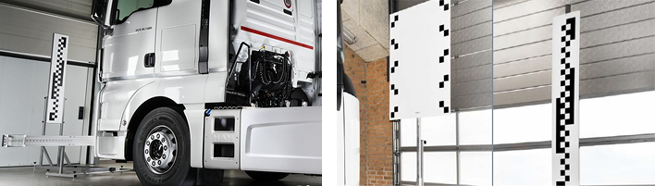 ADAS Truck Camera Calibration Panels ADAS Truck Camera Calibration Panels