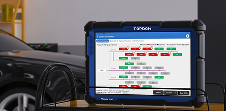 View all fault codes on one screen