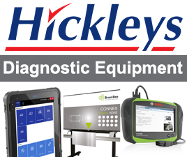 Diagnostic testers, software, leak detectors, ADAS, EV/Hybrid equipment, Air Con and more Hickleys Diagnostic Equipment