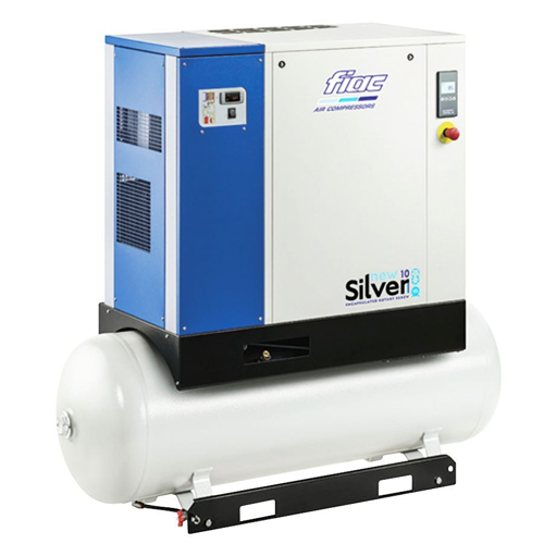 Fiac NS 10 270 Silver Screw Compressor c/w Refrigerated Dryer Fiac NS 10 270 Silver Screw Compressor c/w Refrigerated Dryer