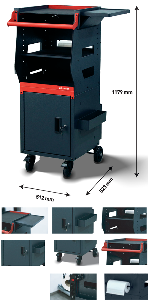 Dama HDA2600 Diagnostic Trolley