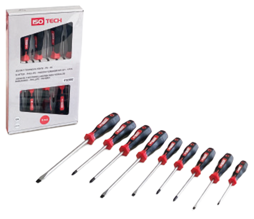 Isotec by Dama 9 Piece Screwdriver Set