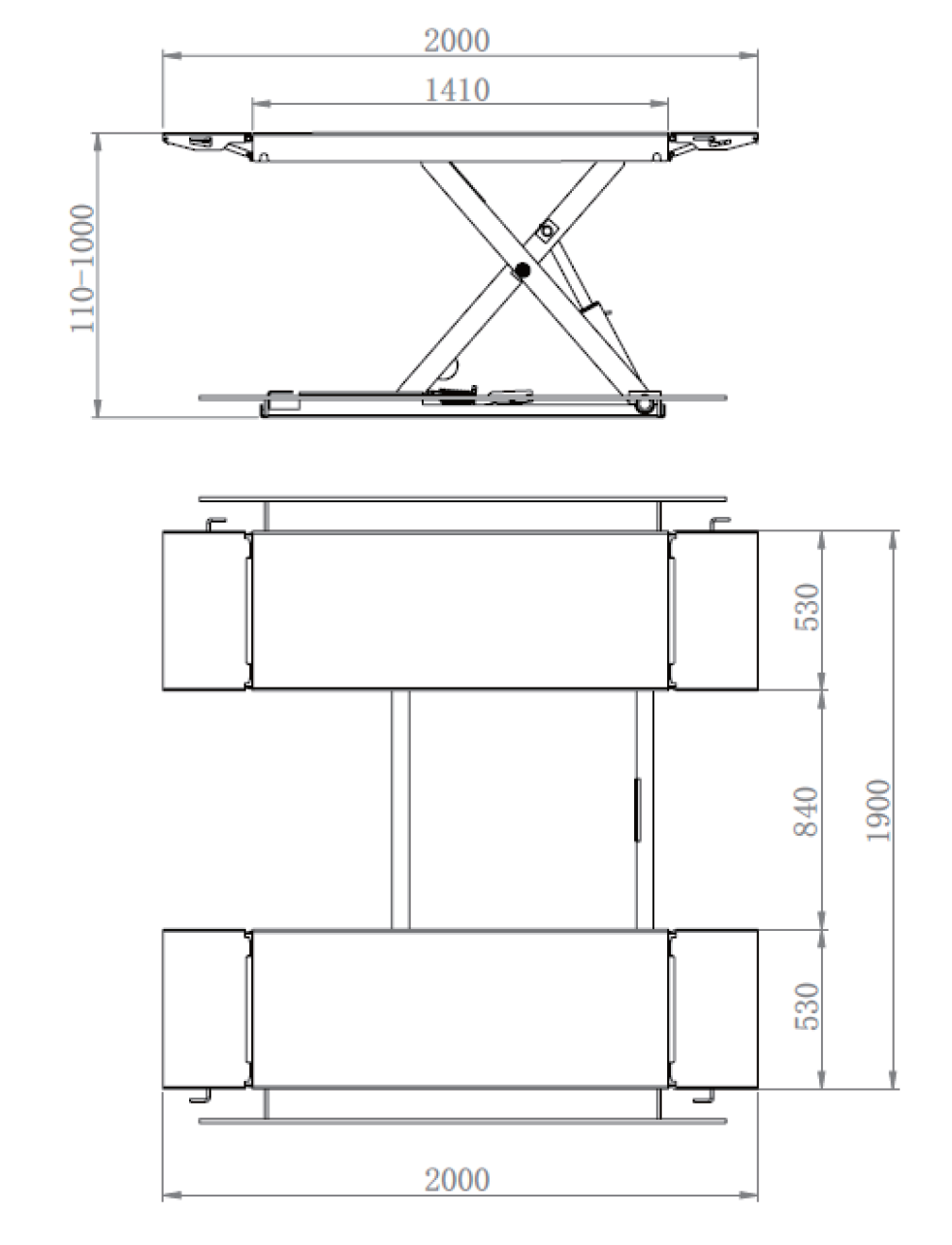 Dama HDM3.0MW Scissor Lift