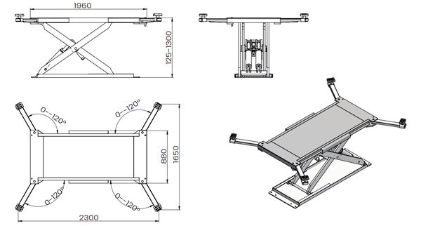 Dama HDM3.0SPL Scissor Lift