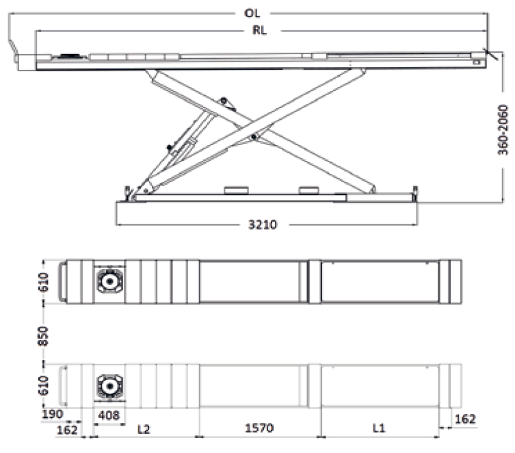 Dama HDM5.0ME Scissor Lift