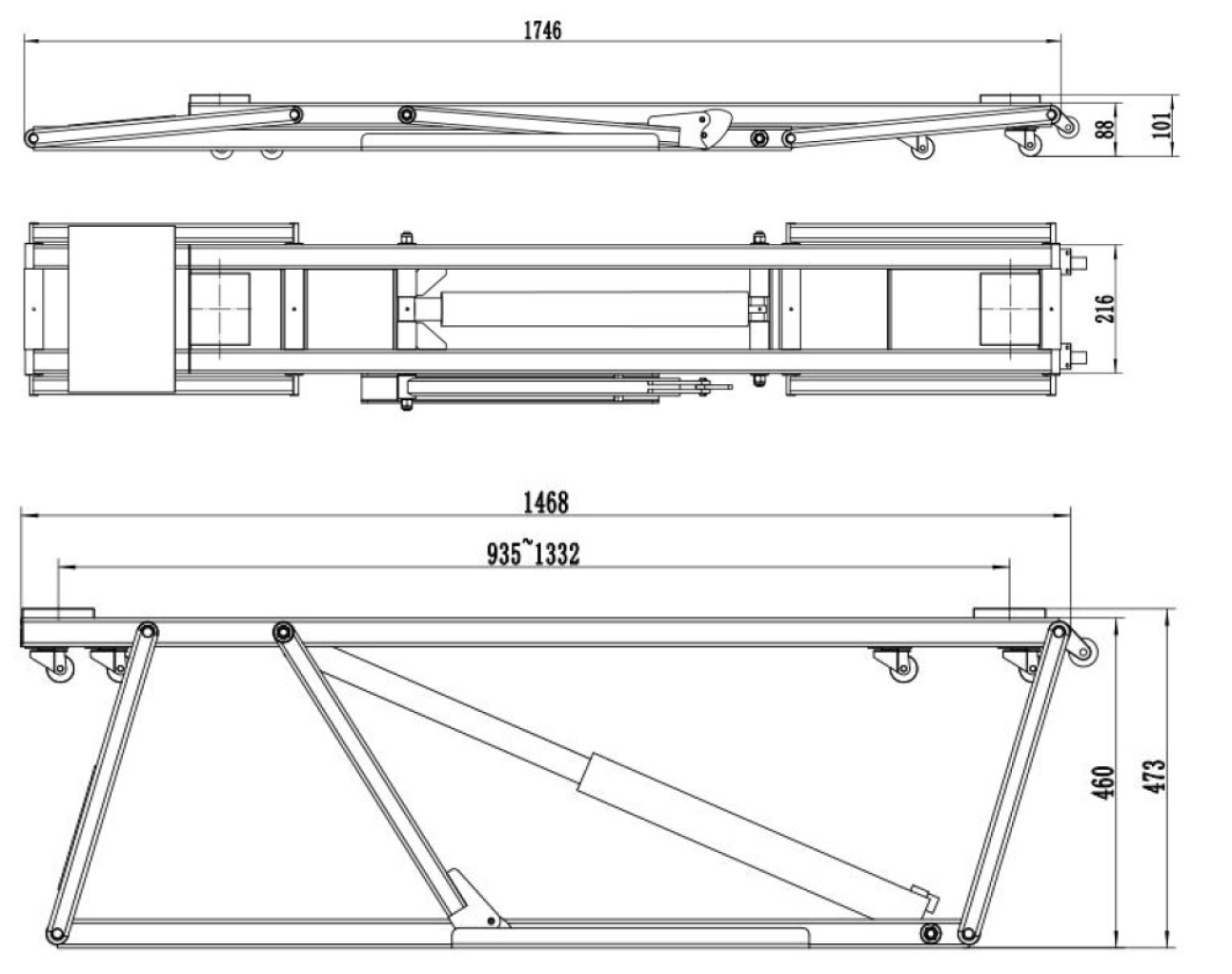 Dama HDM2.8T Scissor Lift