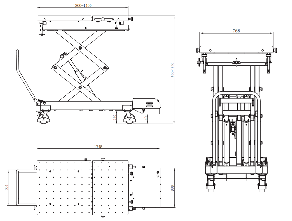 Dama HDM1200 MK2 Lifting Table