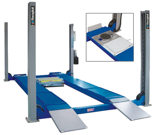 Ravaglioli 4406.3IMOT4 ATL WL Dual Revenue 4 Post Lift Ravaglioli 4406.3IMOT4 ATL WL Dual Revenue 4 Post Lift