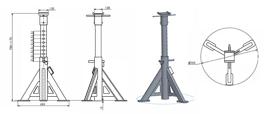 Dama HDM8590M Drawing