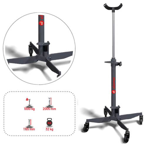 Dama DA2126 Ratchet 3T Axle Stands Dama DA2126 Ratchet 3T Axle Stands