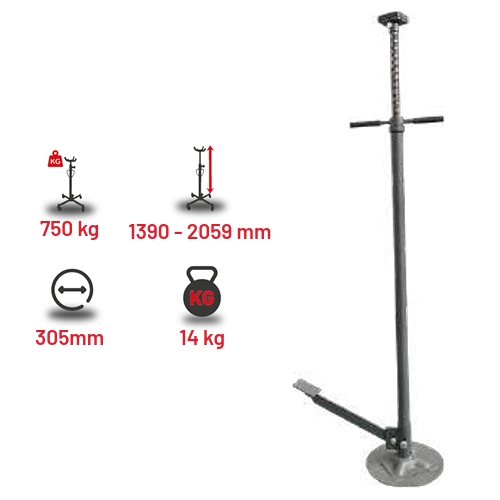 Dama DA2126 Ratchet 3T Axle Stands Dama DA2126 Ratchet 3T Axle Stands