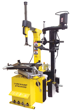 Dunlop DTM285HD Leverless Tyre Machine with ART390 3rd Arm Assist