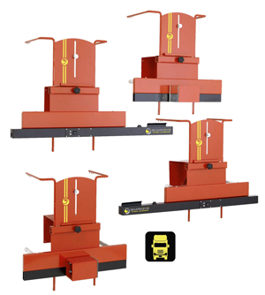 Twin Steer HGTSLA HGV Laser Wheel Alignment